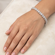 Celestial Chakra 925 Sterling Silver Bracelet With Adjustable Length